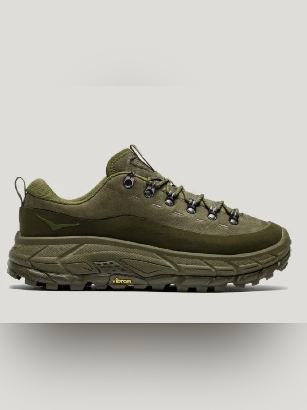 Hoka One One U Tor Summit Mens Moss/Spruce Green Trail Shoes(Mens 7.5)